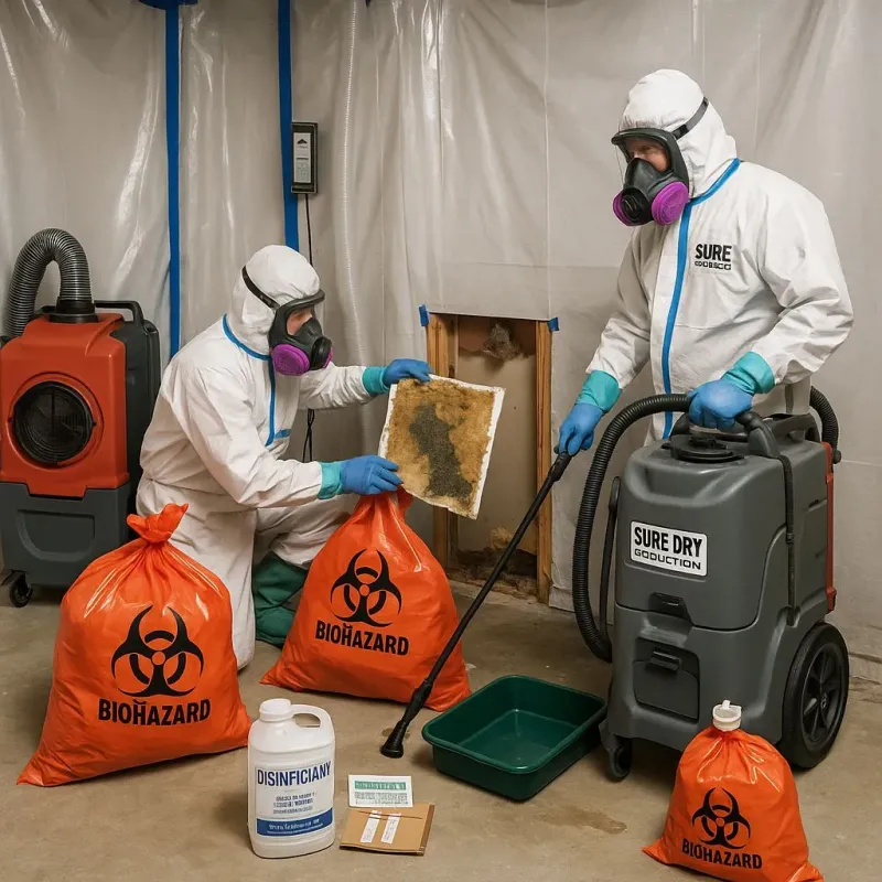 Contaminated Water Handling Protocols process in East Franklin, NJ